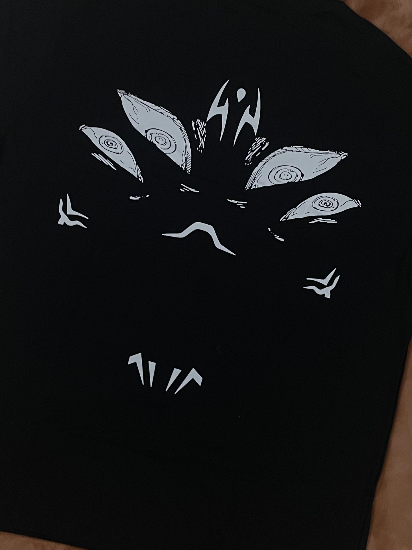 Malevolent Shrine Oversized Fit T-Shirt Black