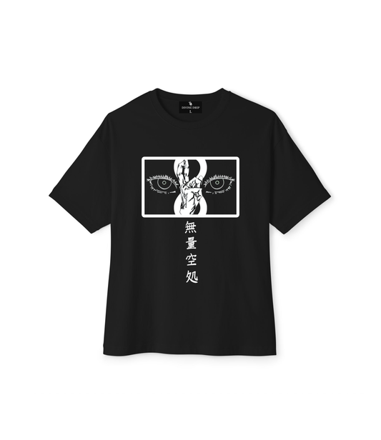 Infinite Void Oversized Fit T-Shirt Black