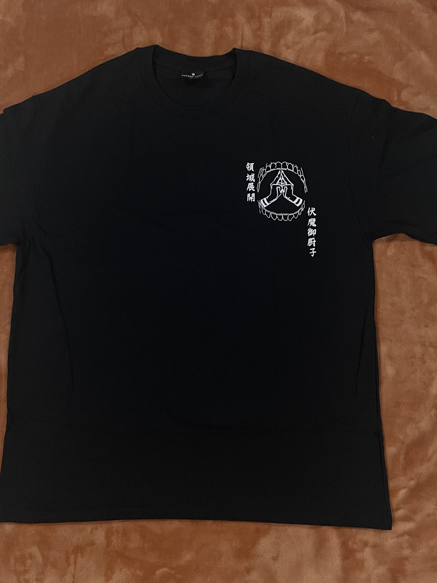 Malevolent Shrine Oversized Fit T-Shirt Black